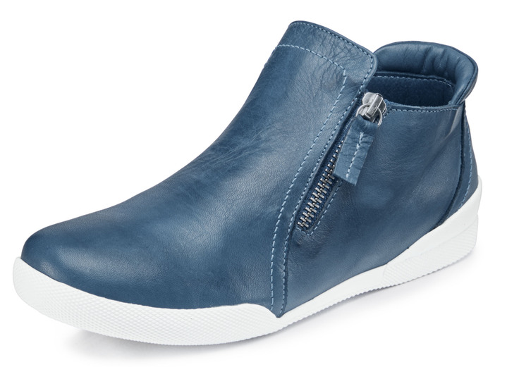 Stiefel & Stiefeletten - Andrea Conti Bootie mit seitlichem Reissverschluss , in Größe 036 bis 042, in Farbe JEANS Ansicht 1