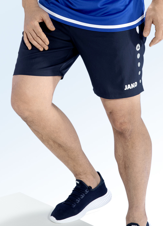 Freizeithosen - Shorts von «Jako» in 4 Farben, in Größe 3XL (58/60) bis XXL (56), in Farbe MARINE Ansicht 1